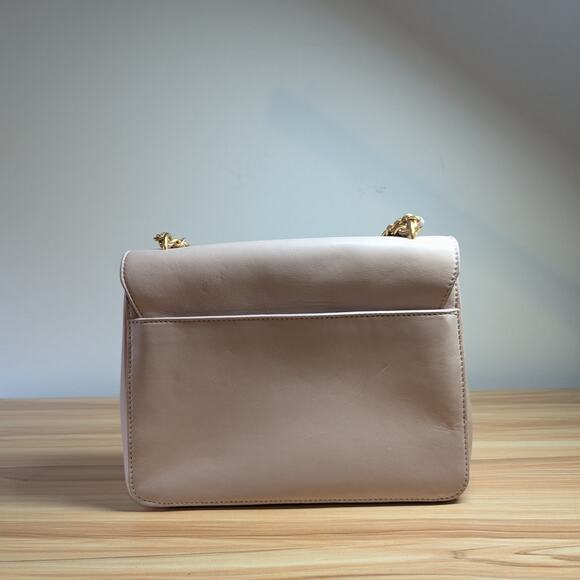 Tory Burch Britten Large Adjustable Leather Shoulder Purse Leather Light Pink - Picture 7 of 13